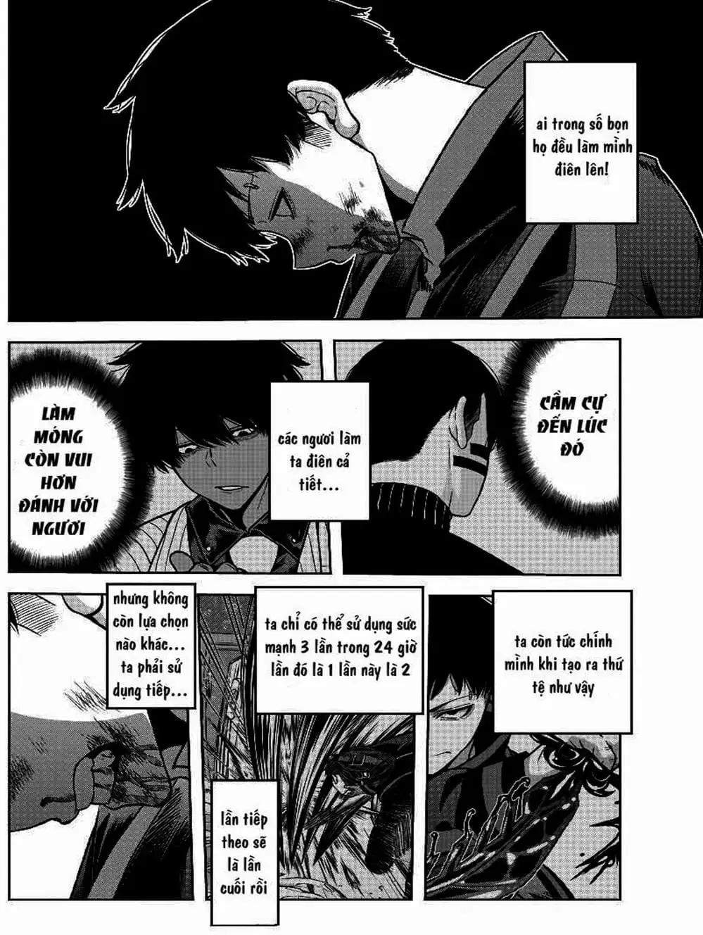 Truyện Tranh Truyền Thuyết Về Dòng Máu Bị Nguyền Rủa: Tougen Anki trang 6