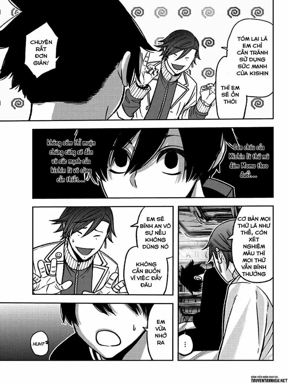 Truyện Tranh Truyền Thuyết Về Dòng Máu Bị Nguyền Rủa: Tougen Anki trang 6