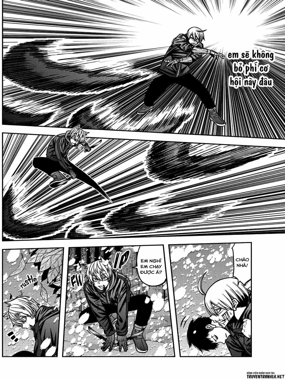 Truyện Tranh Truyền Thuyết Về Dòng Máu Bị Nguyền Rủa: Tougen Anki trang 6