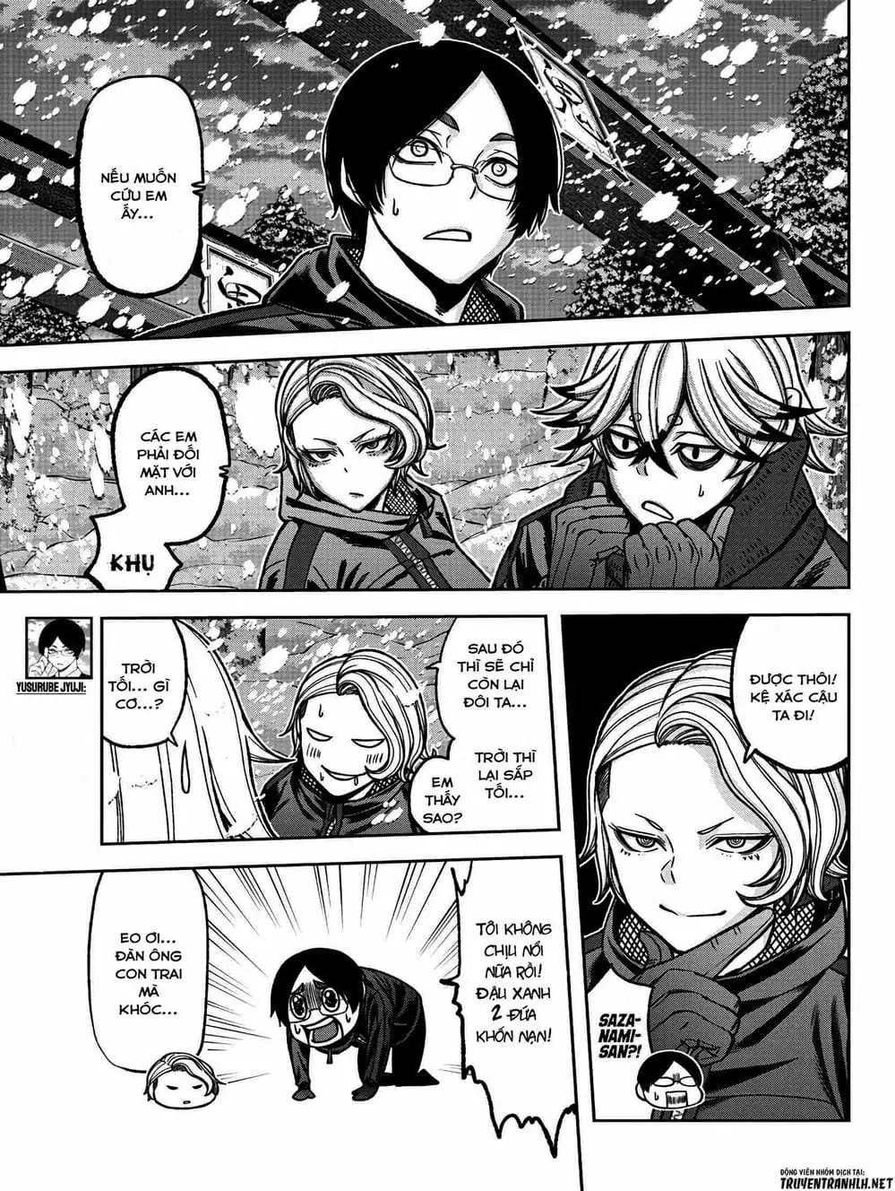 Truyện Tranh Truyền Thuyết Về Dòng Máu Bị Nguyền Rủa: Tougen Anki trang 6