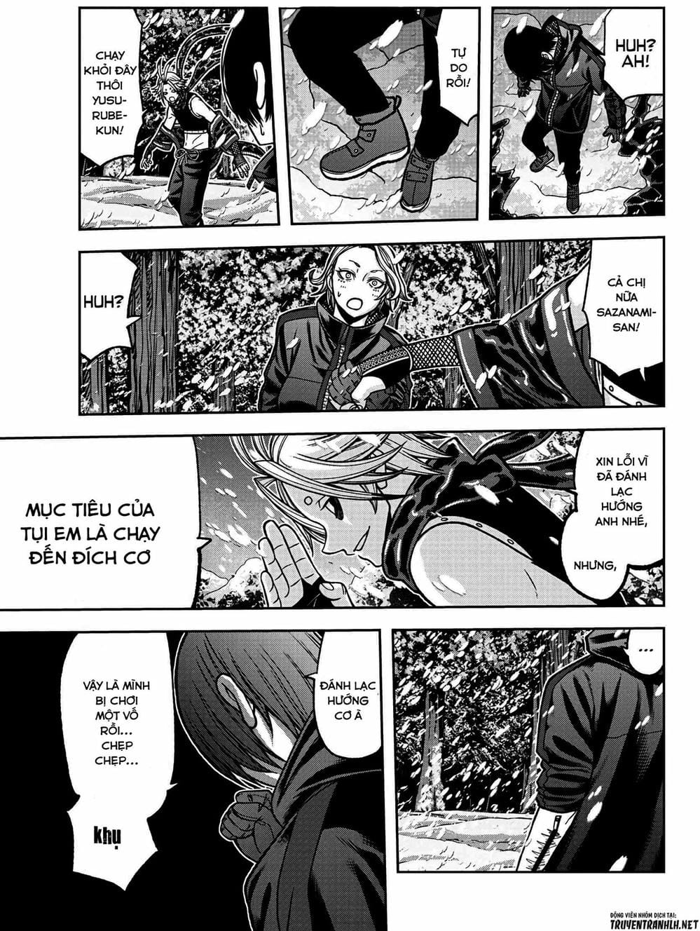 Truyện Tranh Truyền Thuyết Về Dòng Máu Bị Nguyền Rủa: Tougen Anki trang 6