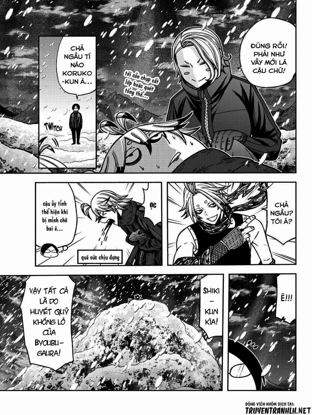 Truyện Tranh Truyền Thuyết Về Dòng Máu Bị Nguyền Rủa: Tougen Anki trang 6