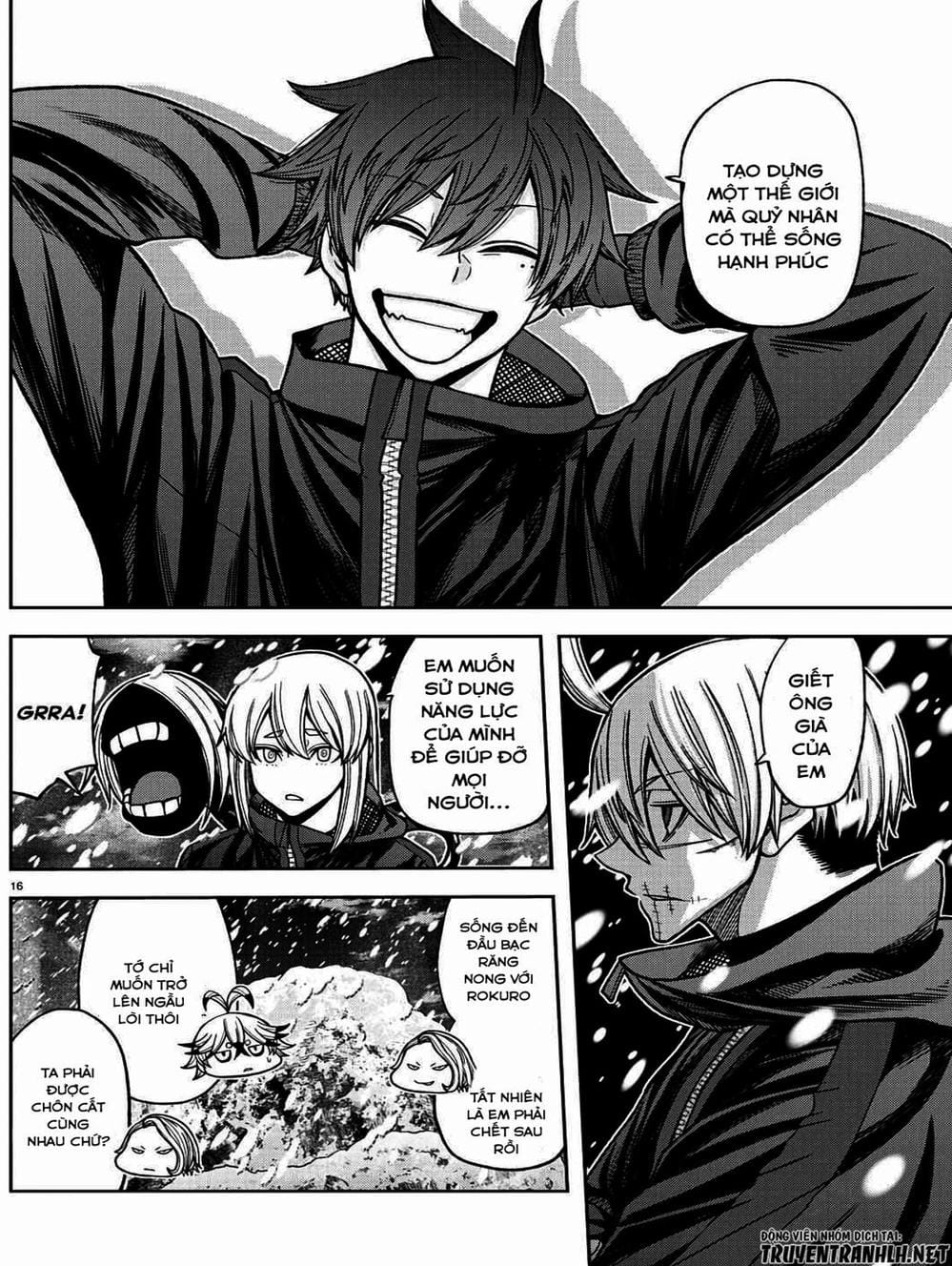 Truyện Tranh Truyền Thuyết Về Dòng Máu Bị Nguyền Rủa: Tougen Anki trang 6