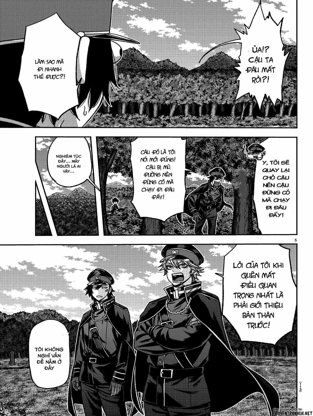 Truyện Tranh Truyền Thuyết Về Dòng Máu Bị Nguyền Rủa: Tougen Anki trang 6