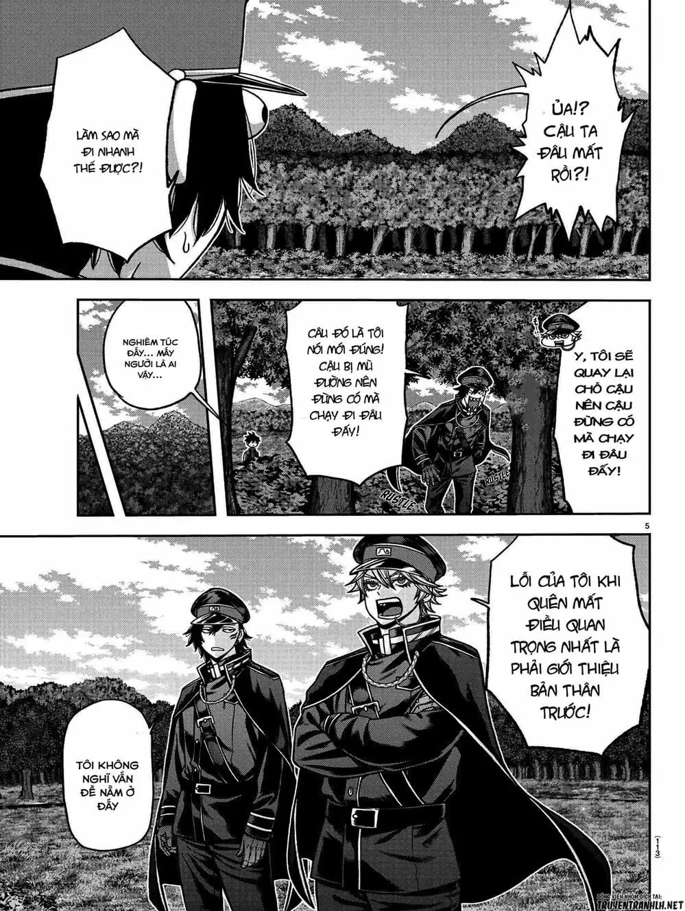 Truyện Tranh Truyền Thuyết Về Dòng Máu Bị Nguyền Rủa: Tougen Anki trang 6