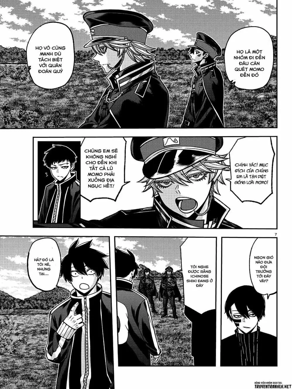 Truyện Tranh Truyền Thuyết Về Dòng Máu Bị Nguyền Rủa: Tougen Anki trang 6
