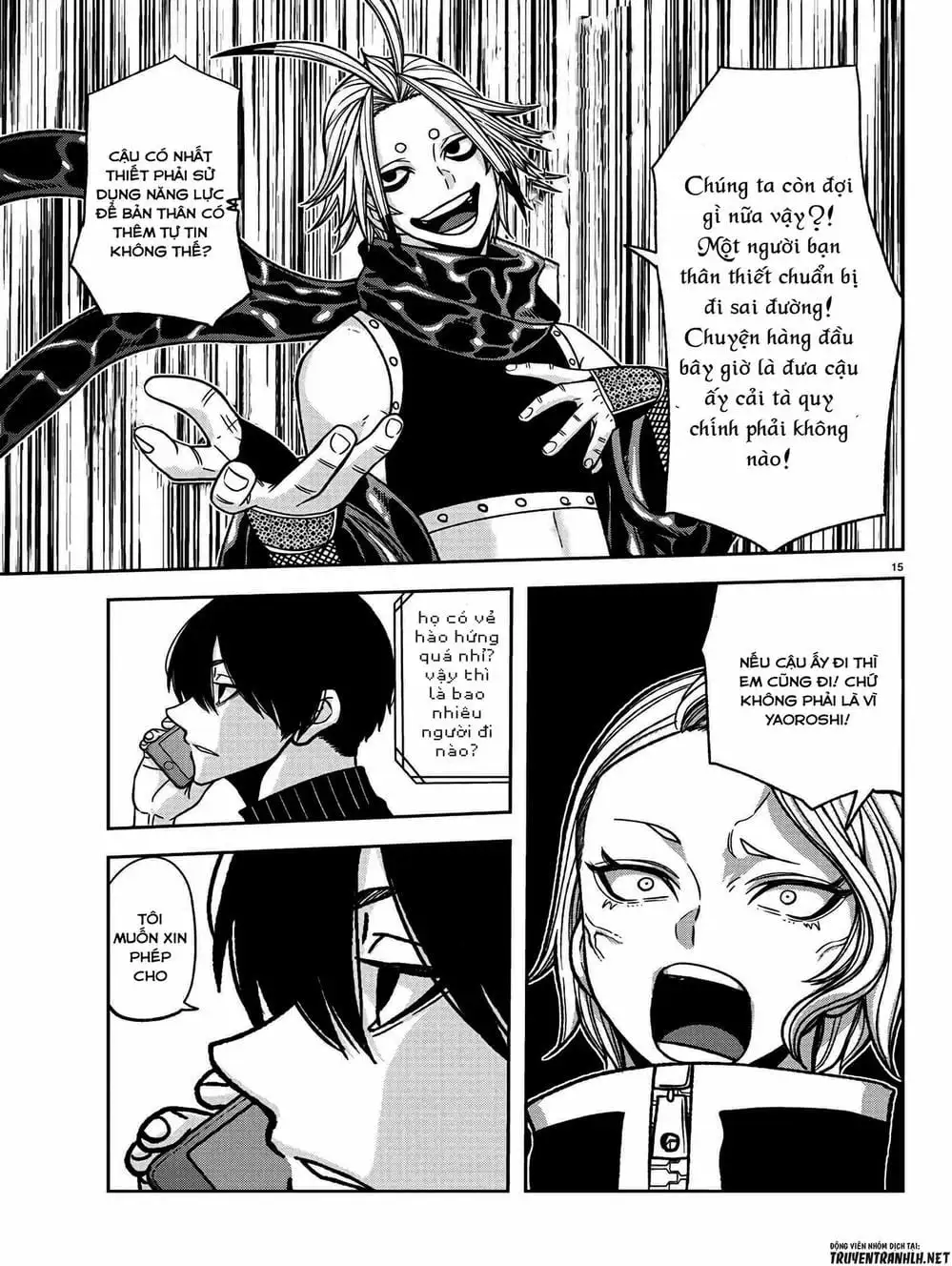 Truyện Tranh Truyền Thuyết Về Dòng Máu Bị Nguyền Rủa: Tougen Anki trang 6