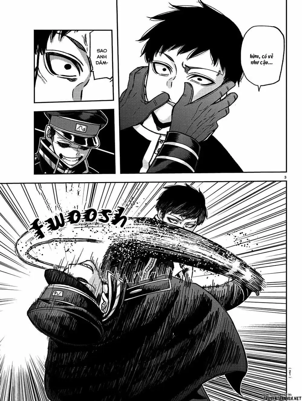 Truyện Tranh Truyền Thuyết Về Dòng Máu Bị Nguyền Rủa: Tougen Anki trang 6