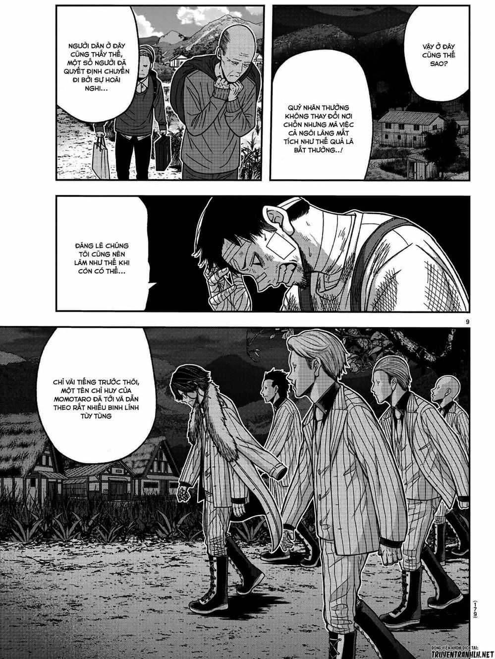 Truyện Tranh Truyền Thuyết Về Dòng Máu Bị Nguyền Rủa: Tougen Anki trang 6