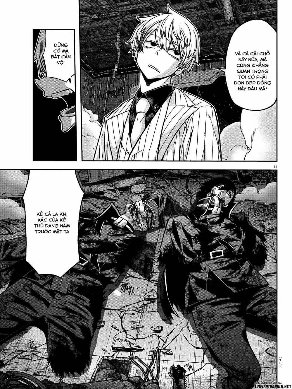 Truyện Tranh Truyền Thuyết Về Dòng Máu Bị Nguyền Rủa: Tougen Anki trang 6