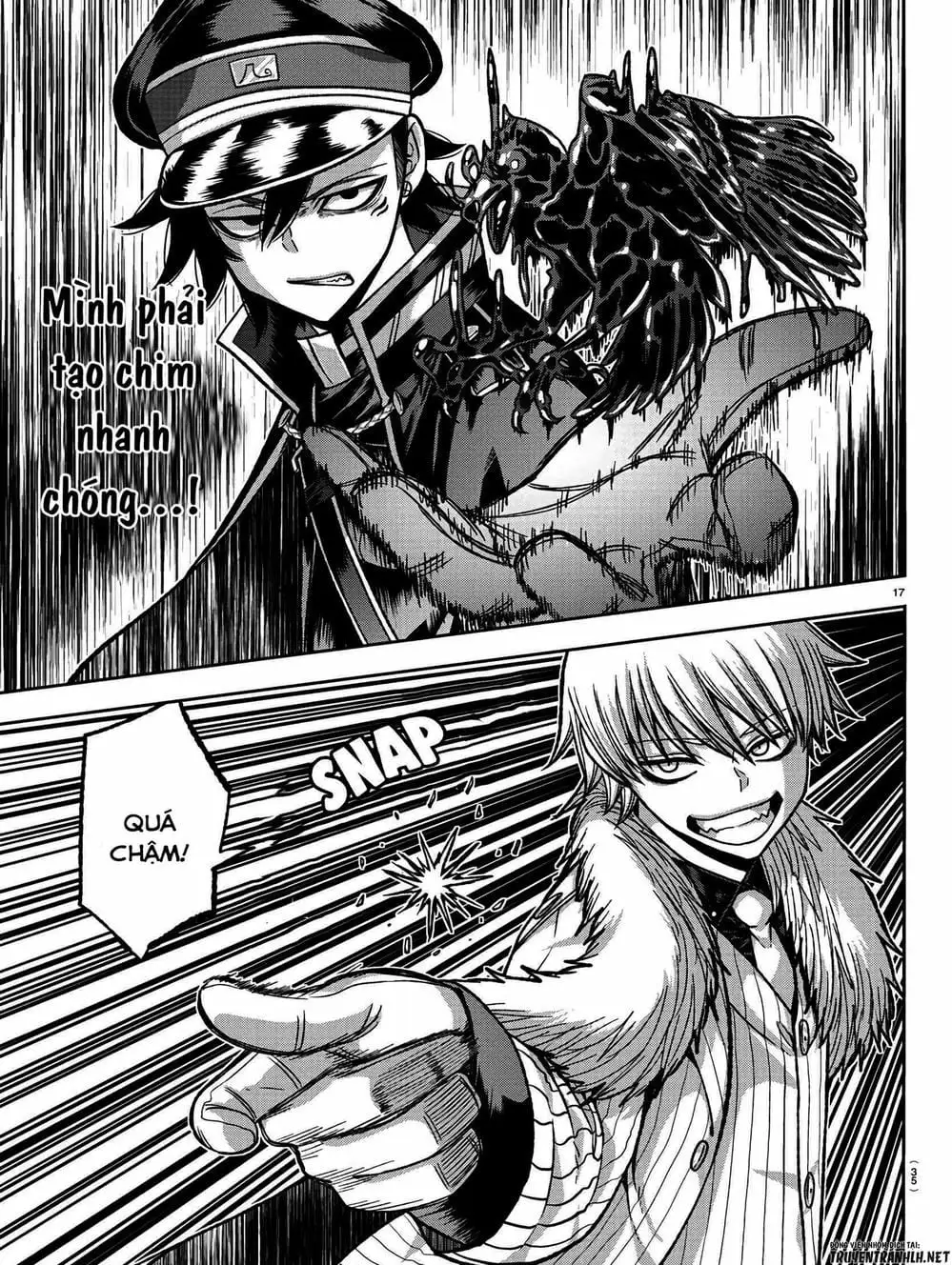 Truyện Tranh Truyền Thuyết Về Dòng Máu Bị Nguyền Rủa: Tougen Anki trang 6