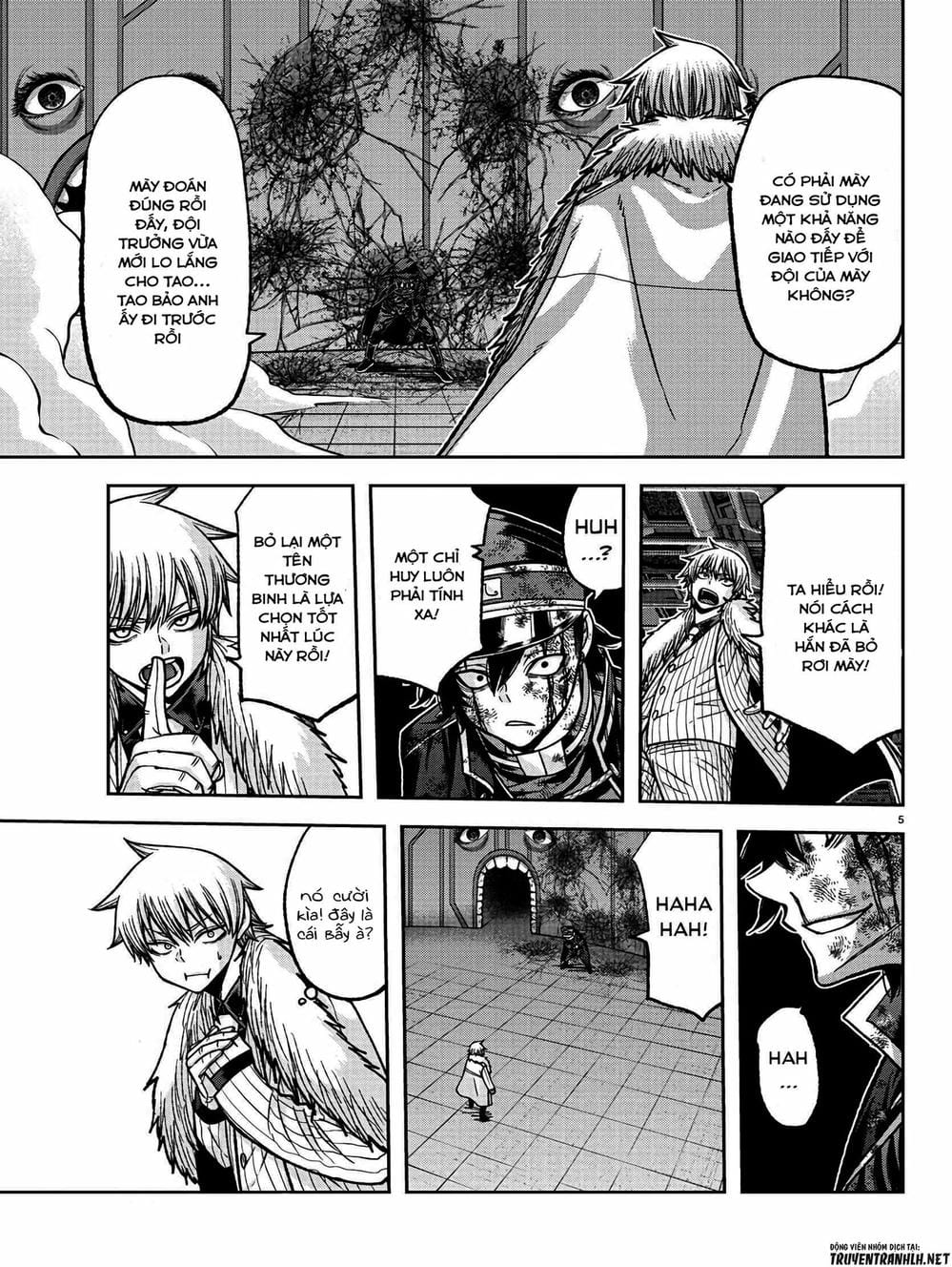 Truyện Tranh Truyền Thuyết Về Dòng Máu Bị Nguyền Rủa: Tougen Anki trang 6