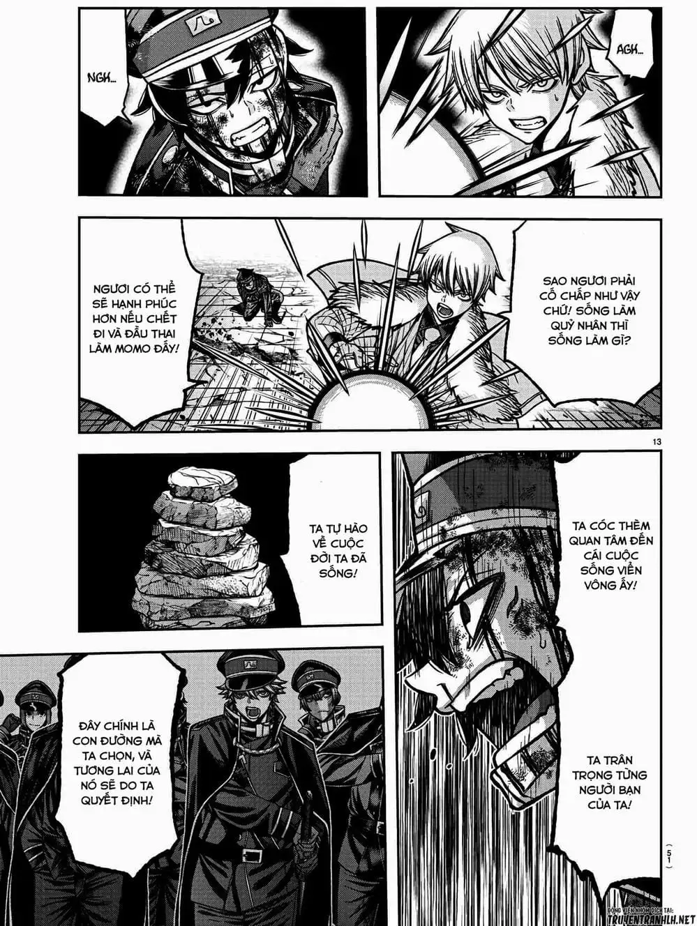 Truyện Tranh Truyền Thuyết Về Dòng Máu Bị Nguyền Rủa: Tougen Anki trang 6