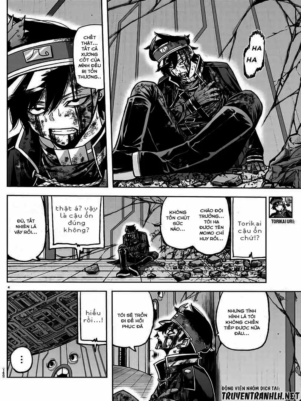 Truyện Tranh Truyền Thuyết Về Dòng Máu Bị Nguyền Rủa: Tougen Anki trang 6