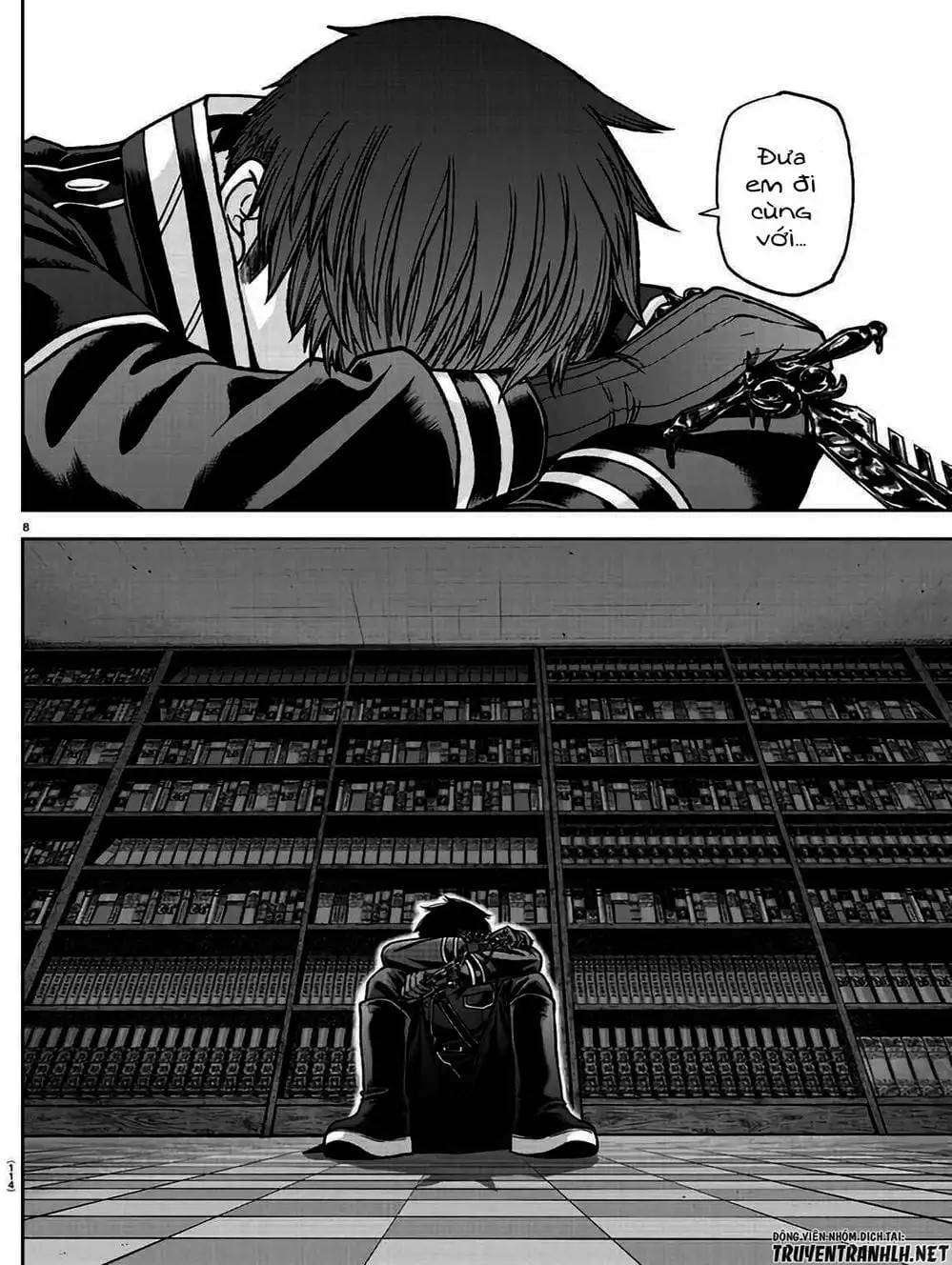 Truyện Tranh Truyền Thuyết Về Dòng Máu Bị Nguyền Rủa: Tougen Anki trang 6