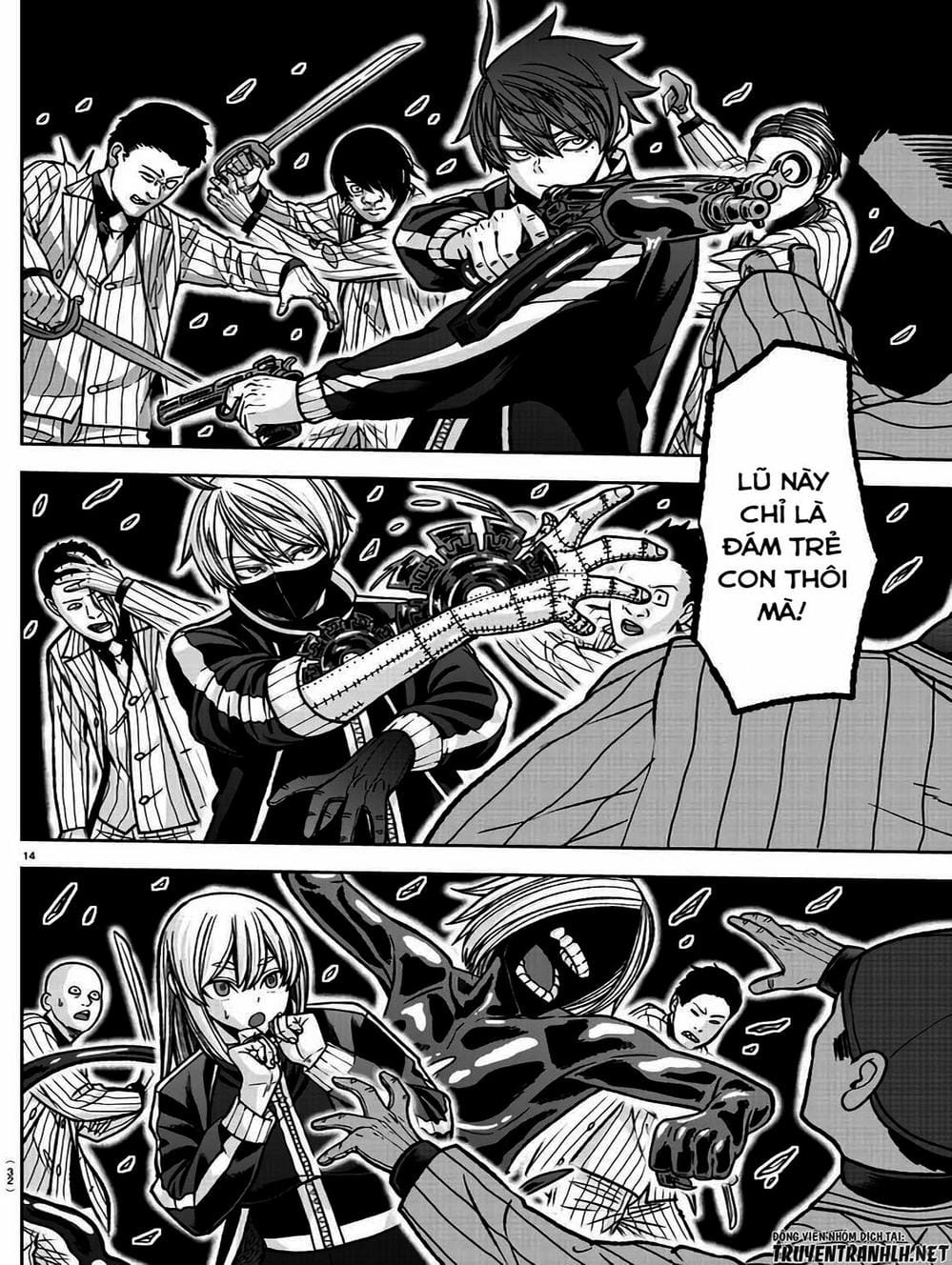Truyện Tranh Truyền Thuyết Về Dòng Máu Bị Nguyền Rủa: Tougen Anki trang 6