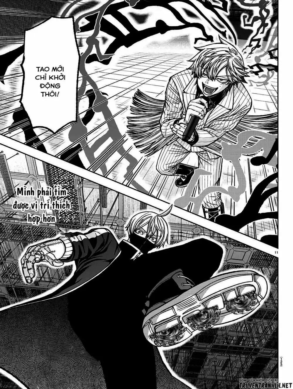 Truyện Tranh Truyền Thuyết Về Dòng Máu Bị Nguyền Rủa: Tougen Anki trang 6