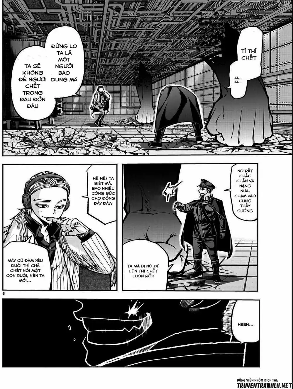 Truyện Tranh Truyền Thuyết Về Dòng Máu Bị Nguyền Rủa: Tougen Anki trang 6