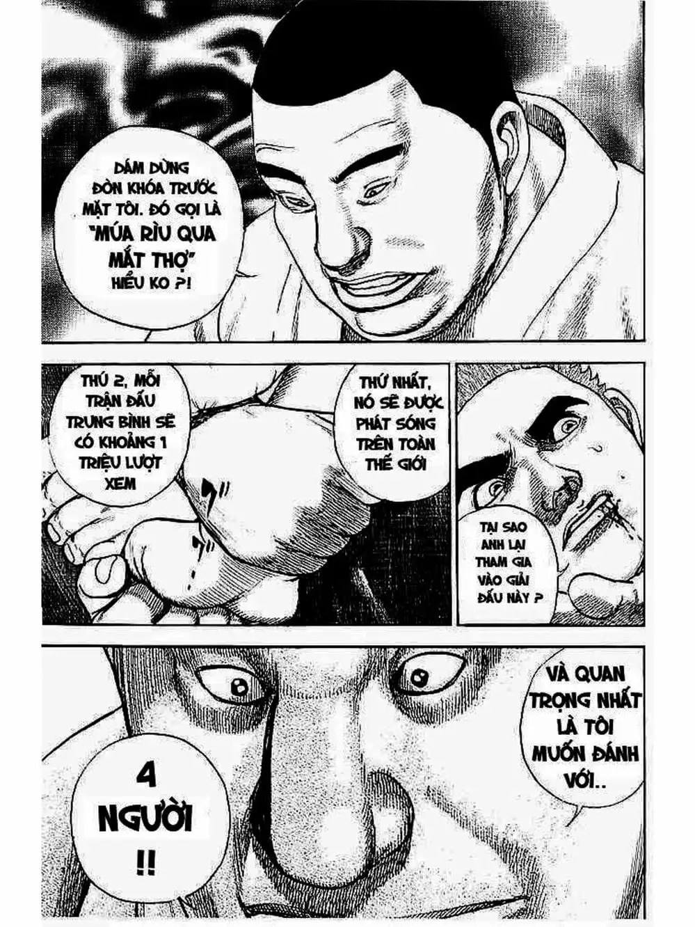 Truyện Tranh Khó Khăn - Tough trang 4