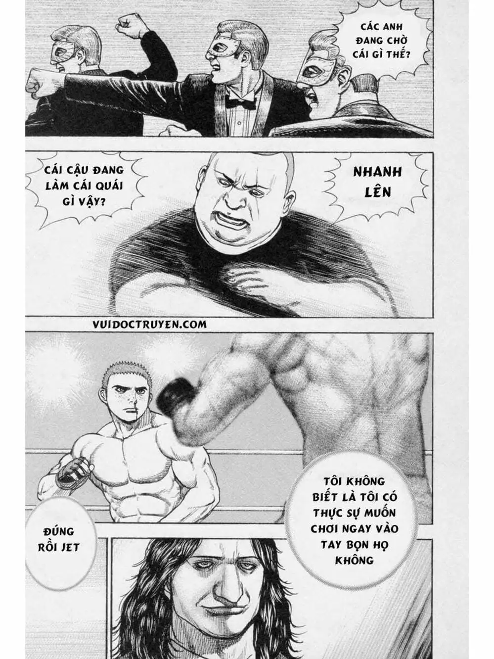 Truyện Tranh Khó Khăn - Tough trang 4