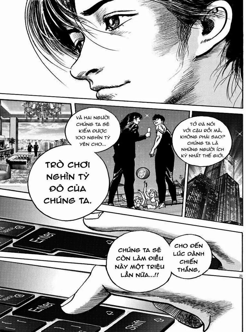 Truyện Tranh Trò Chơi Nghìn Tỷ - Trillion Game trang 3
