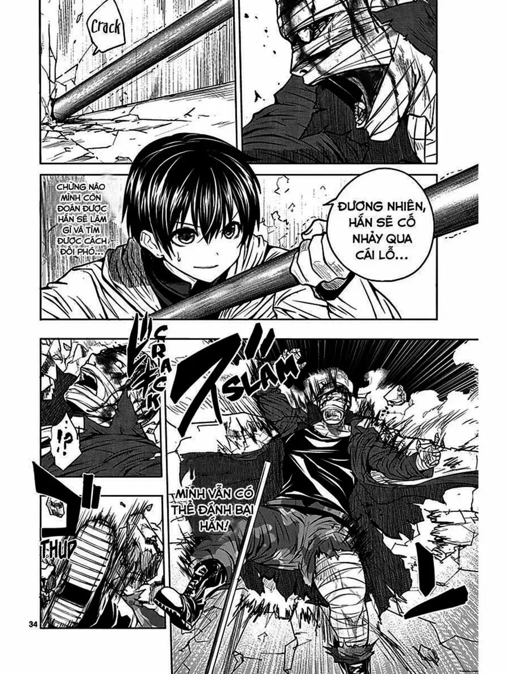 Truyện Tranh Trò Chơi Sinh Tồn - Deatte 5 Byou De Battle trang 3