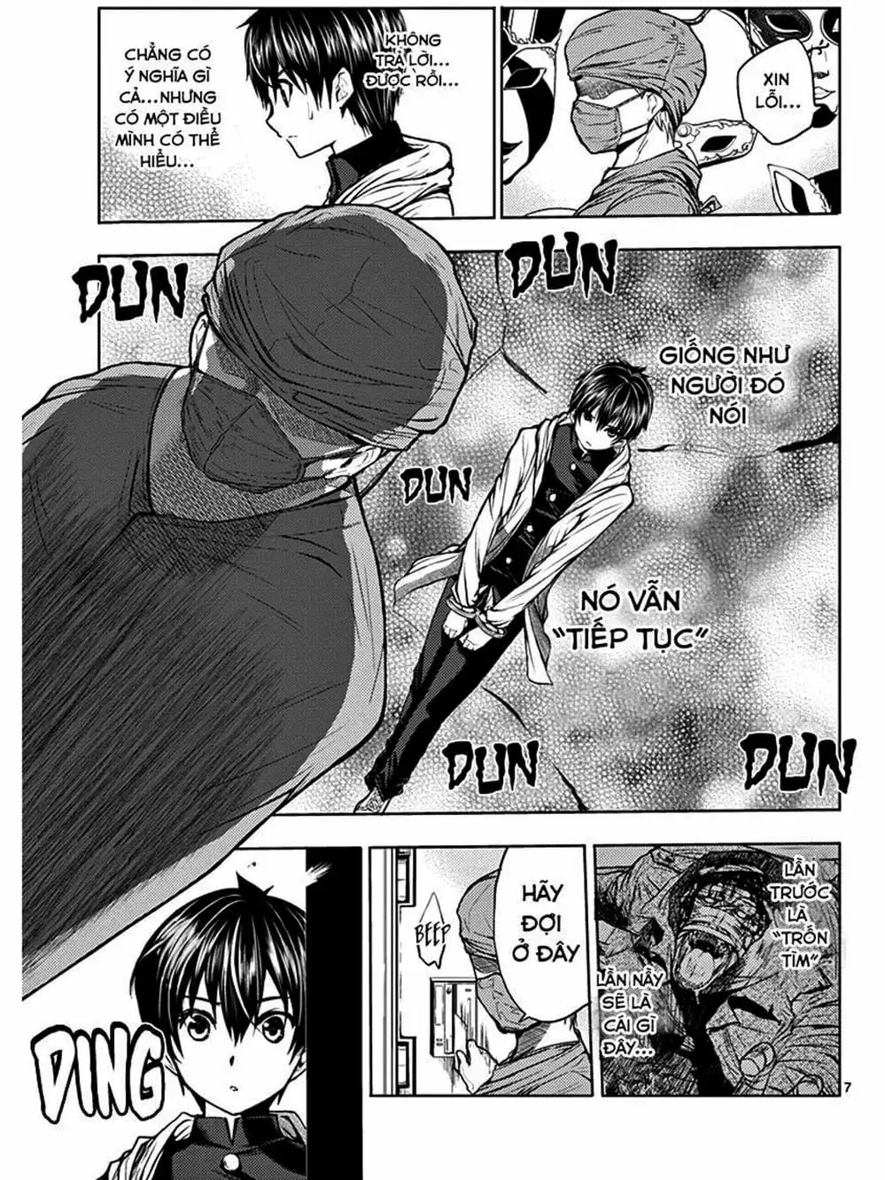 Truyện Tranh Trò Chơi Sinh Tồn - Deatte 5 Byou De Battle trang 3