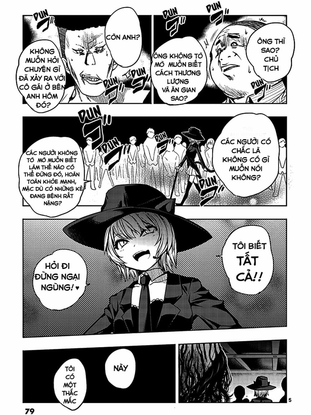 Truyện Tranh Trò Chơi Sinh Tồn - Deatte 5 Byou De Battle trang 3