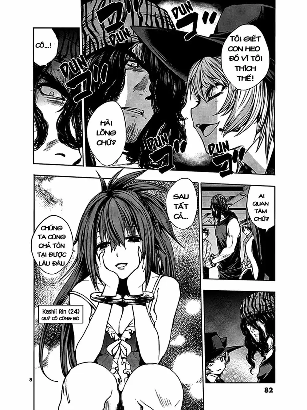 Truyện Tranh Trò Chơi Sinh Tồn - Deatte 5 Byou De Battle trang 3