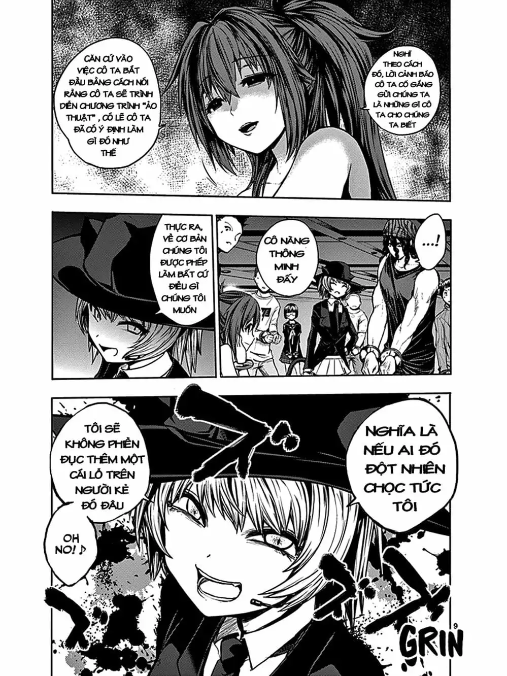 Truyện Tranh Trò Chơi Sinh Tồn - Deatte 5 Byou De Battle trang 3