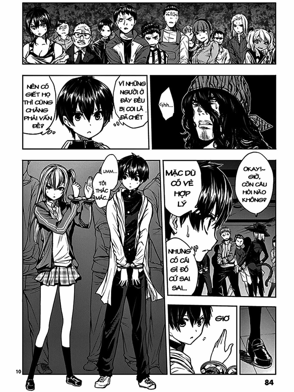 Truyện Tranh Trò Chơi Sinh Tồn - Deatte 5 Byou De Battle trang 3