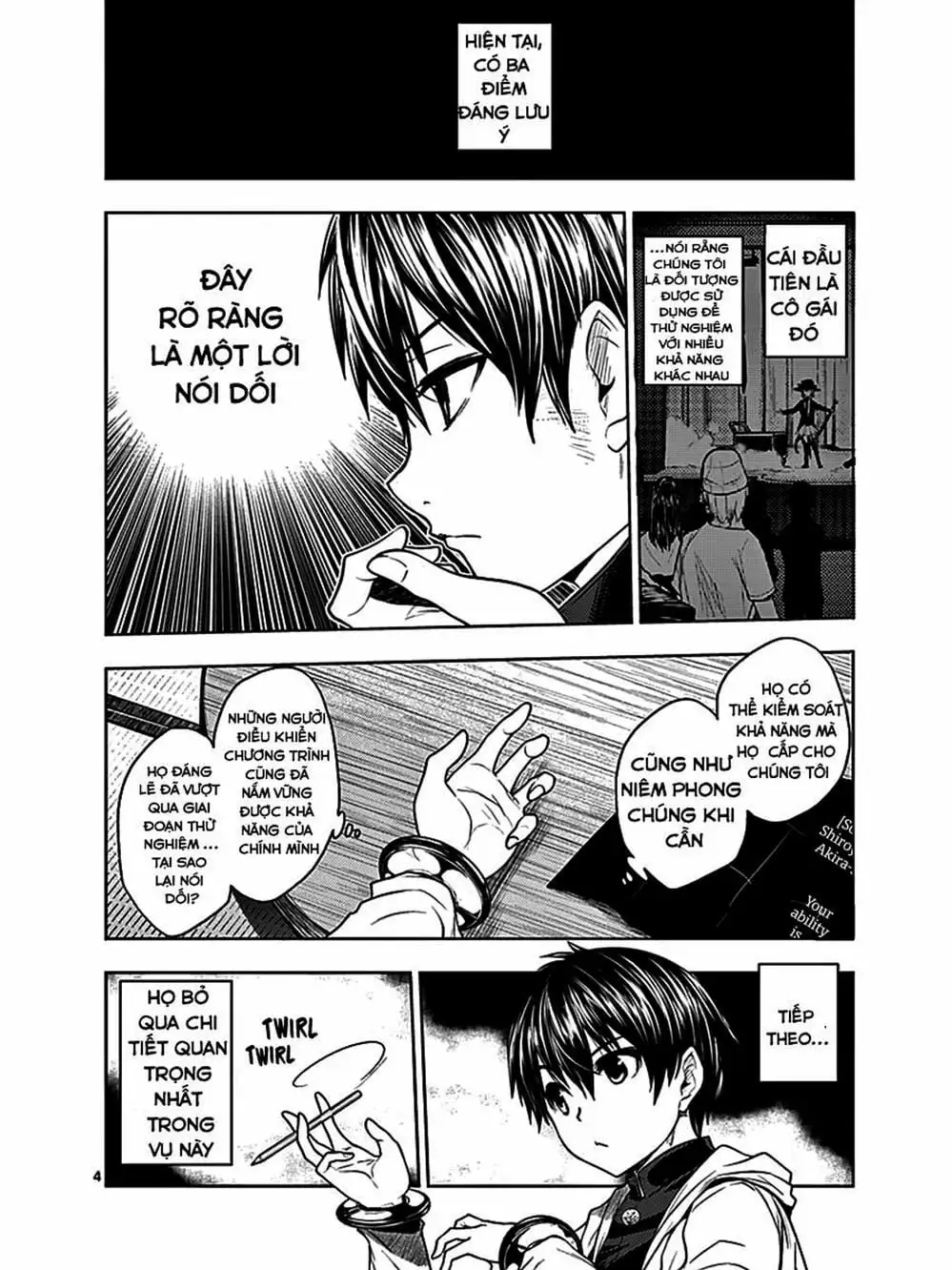 Truyện Tranh Trò Chơi Sinh Tồn - Deatte 5 Byou De Battle trang 3