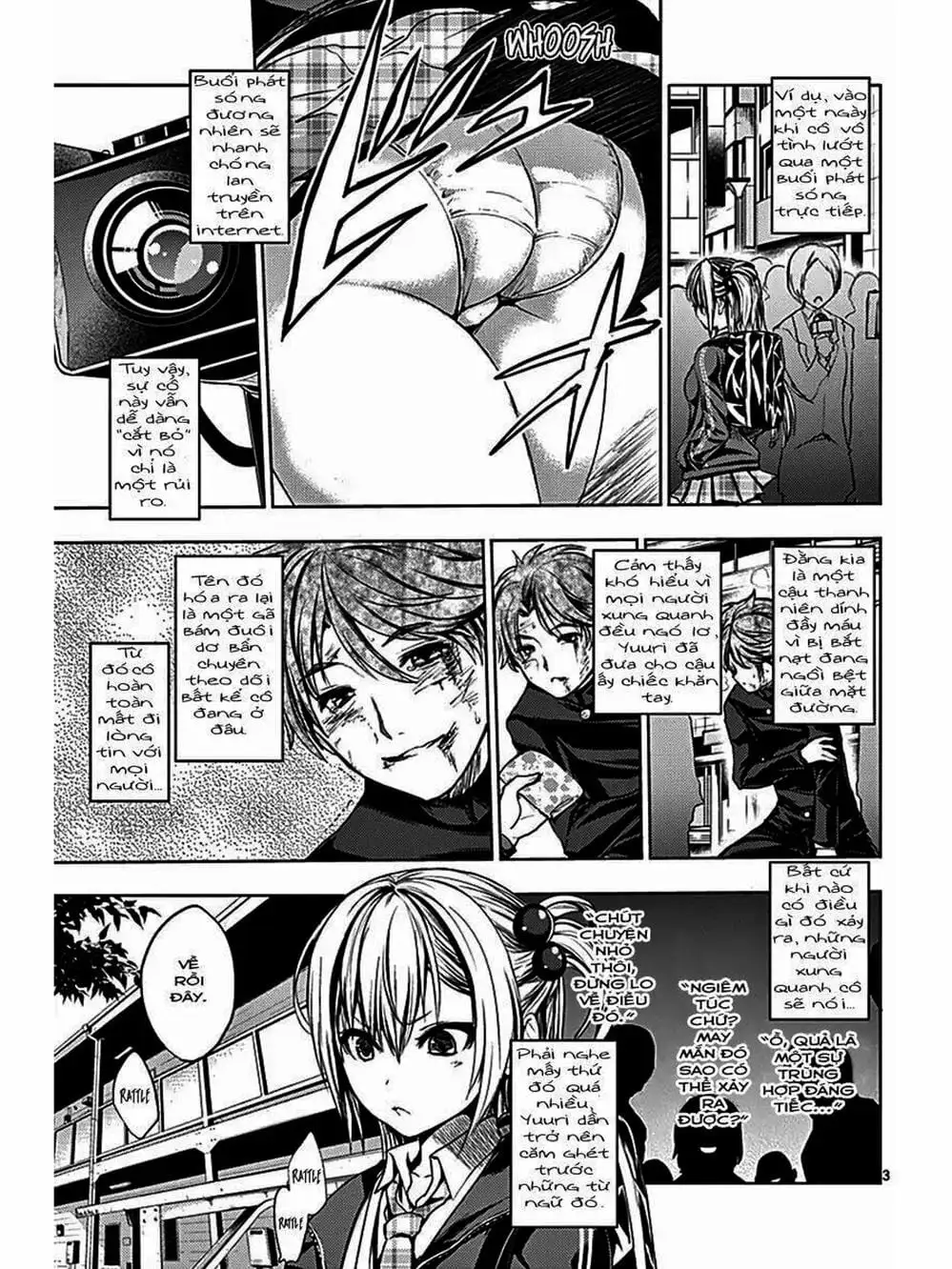 Truyện Tranh Trò Chơi Sinh Tồn - Deatte 5 Byou De Battle trang 3