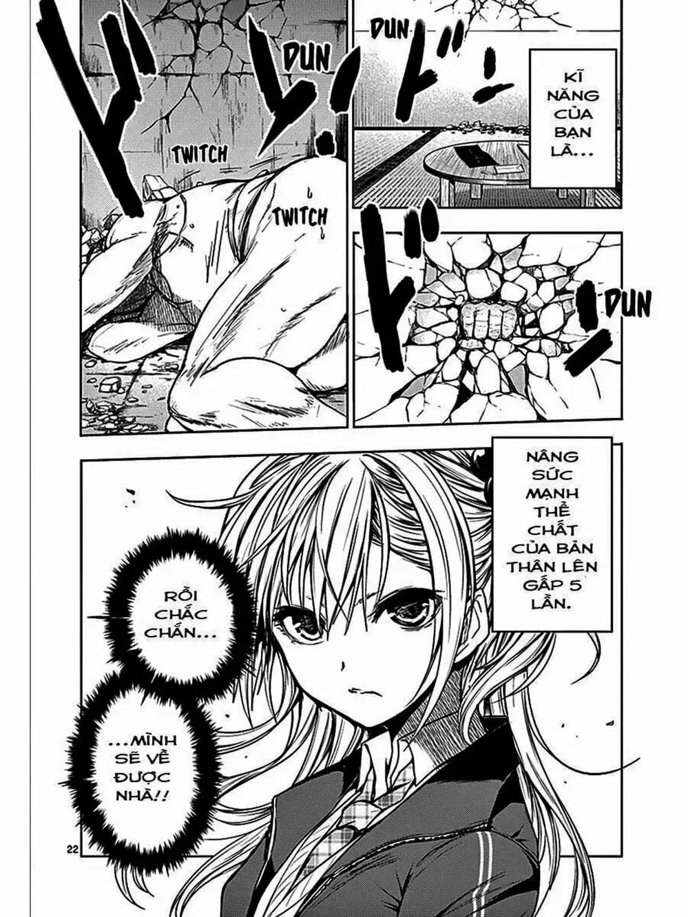 Truyện Tranh Trò Chơi Sinh Tồn - Deatte 5 Byou De Battle trang 3