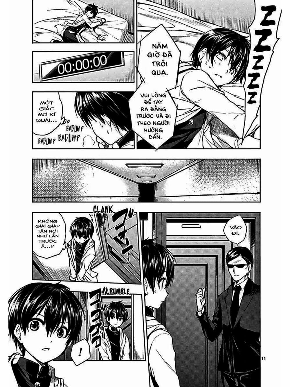 Truyện Tranh Trò Chơi Sinh Tồn - Deatte 5 Byou De Battle trang 3