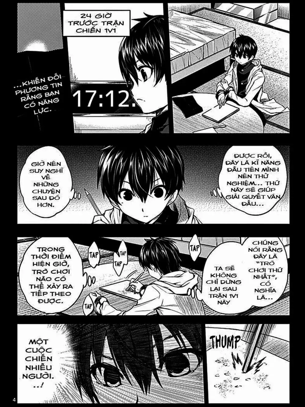 Truyện Tranh Trò Chơi Sinh Tồn - Deatte 5 Byou De Battle trang 3