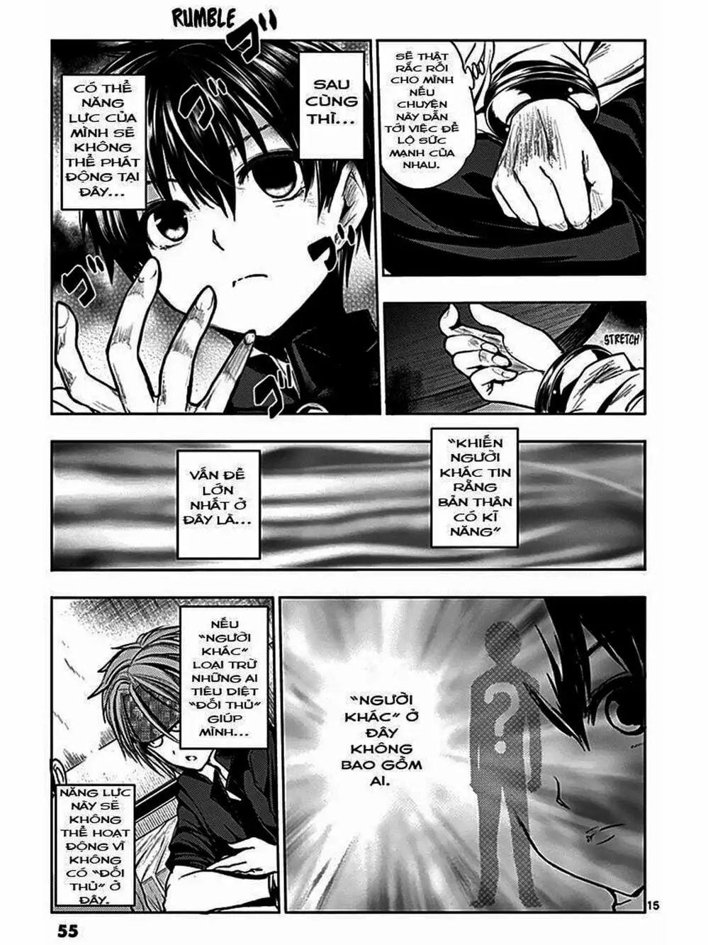 Truyện Tranh Trò Chơi Sinh Tồn - Deatte 5 Byou De Battle trang 3