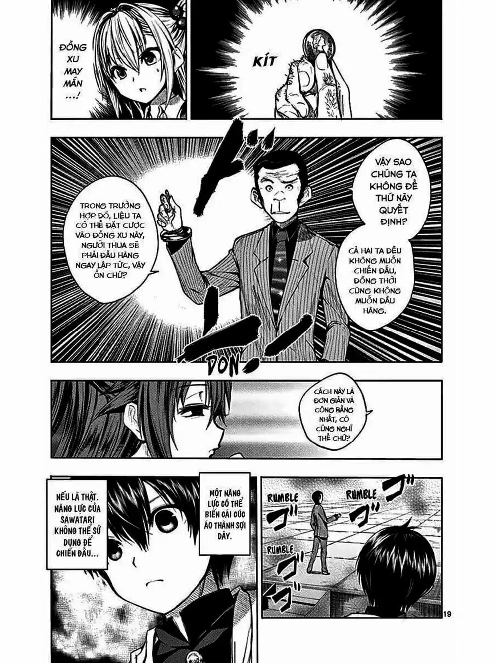 Truyện Tranh Trò Chơi Sinh Tồn - Deatte 5 Byou De Battle trang 3