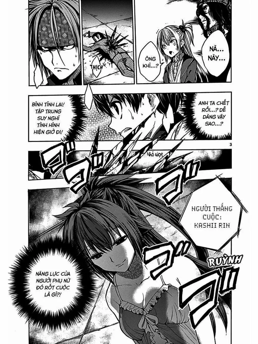 Truyện Tranh Trò Chơi Sinh Tồn - Deatte 5 Byou De Battle trang 3