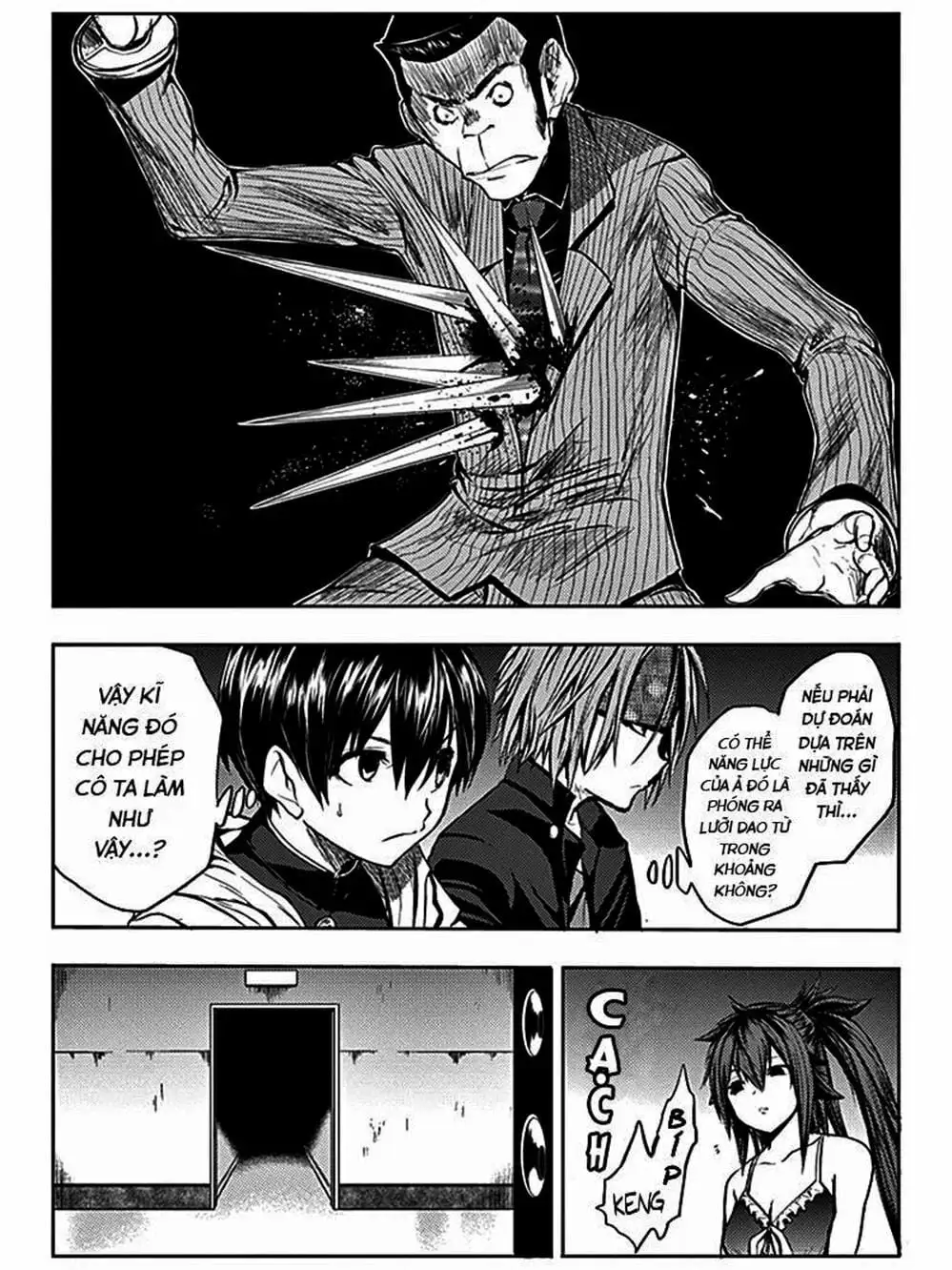 Truyện Tranh Trò Chơi Sinh Tồn - Deatte 5 Byou De Battle trang 3