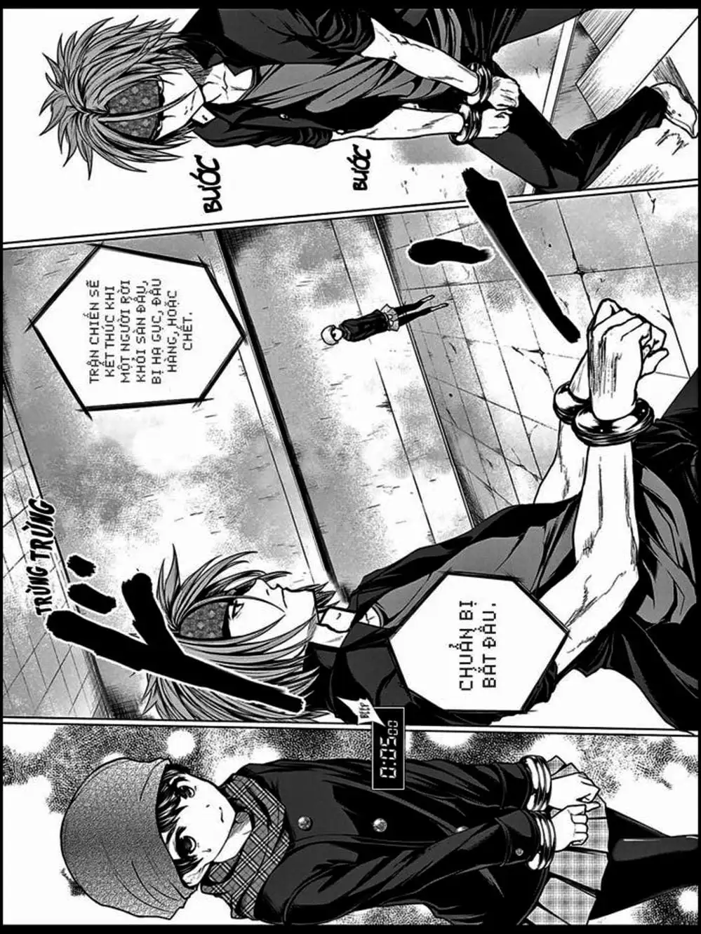 Truyện Tranh Trò Chơi Sinh Tồn - Deatte 5 Byou De Battle trang 3