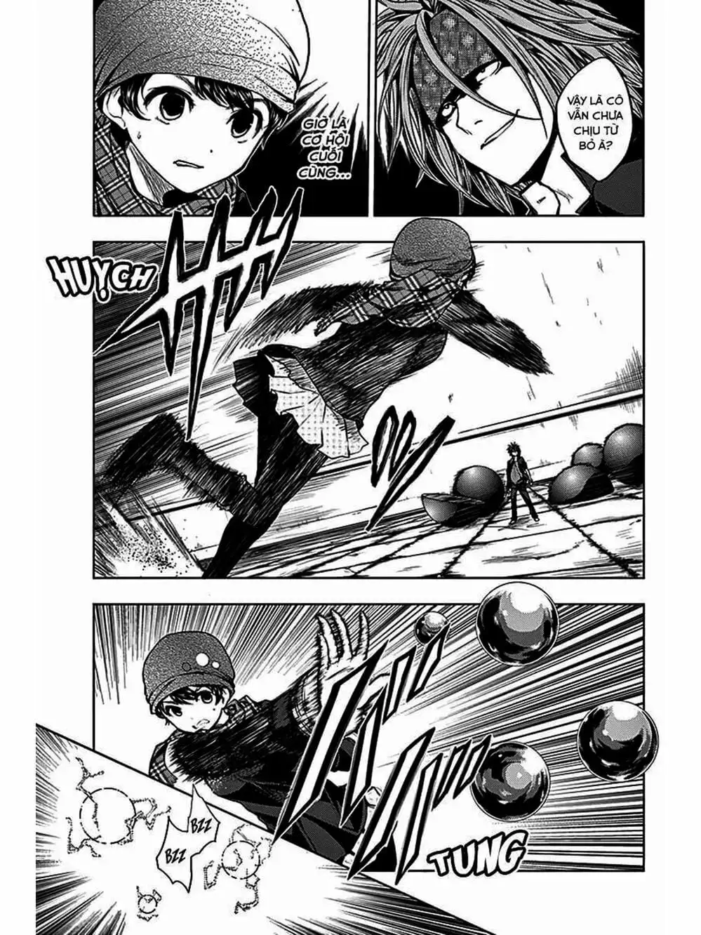 Truyện Tranh Trò Chơi Sinh Tồn - Deatte 5 Byou De Battle trang 3