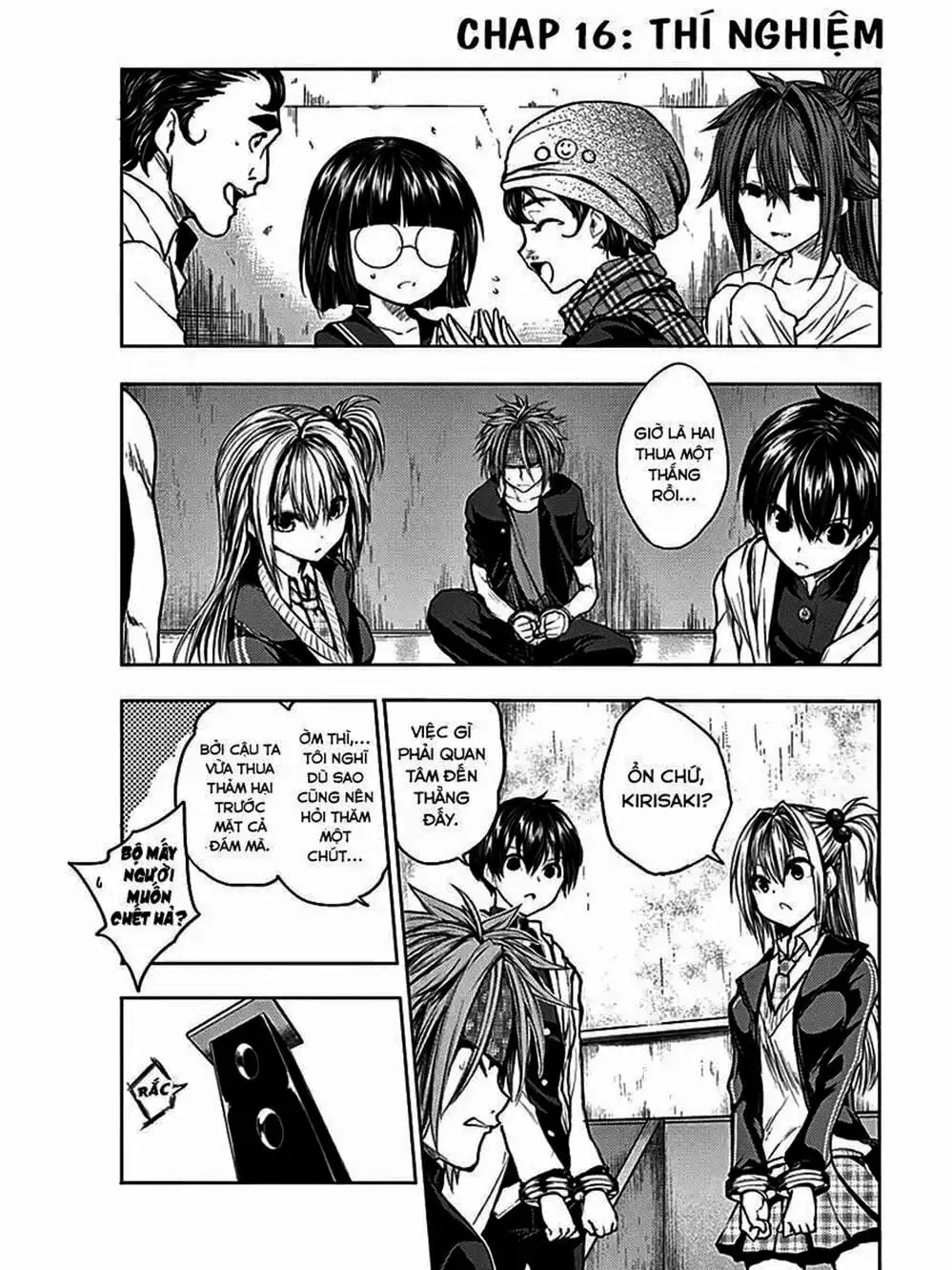 Truyện Tranh Trò Chơi Sinh Tồn - Deatte 5 Byou De Battle trang 3