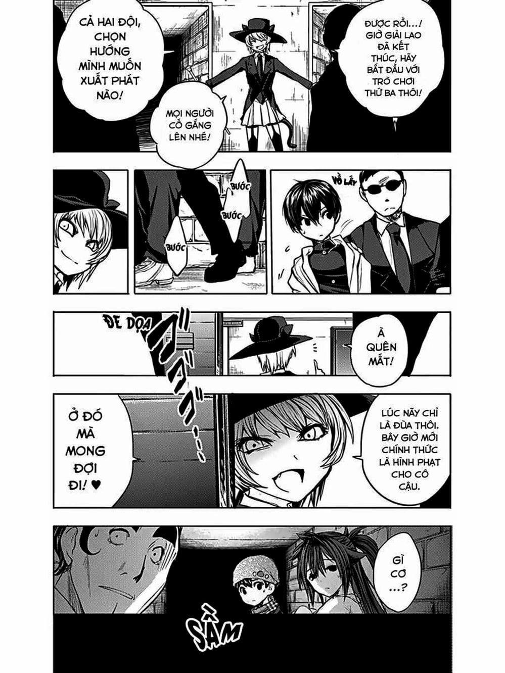 Truyện Tranh Trò Chơi Sinh Tồn - Deatte 5 Byou De Battle trang 3