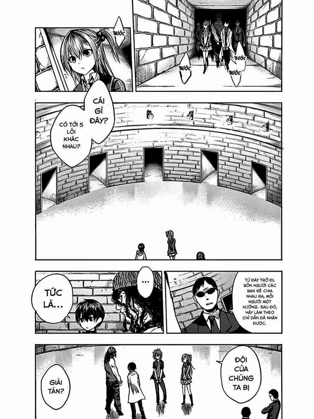 Truyện Tranh Trò Chơi Sinh Tồn - Deatte 5 Byou De Battle trang 3