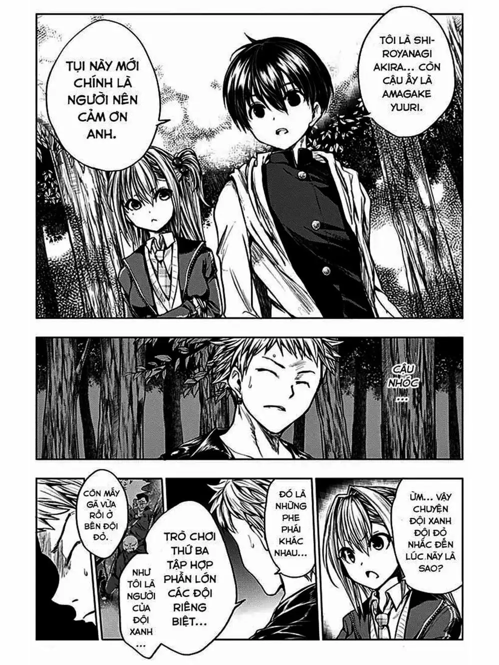 Truyện Tranh Trò Chơi Sinh Tồn - Deatte 5 Byou De Battle trang 3