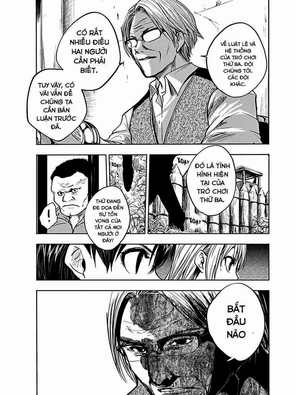 Truyện Tranh Trò Chơi Sinh Tồn - Deatte 5 Byou De Battle trang 3