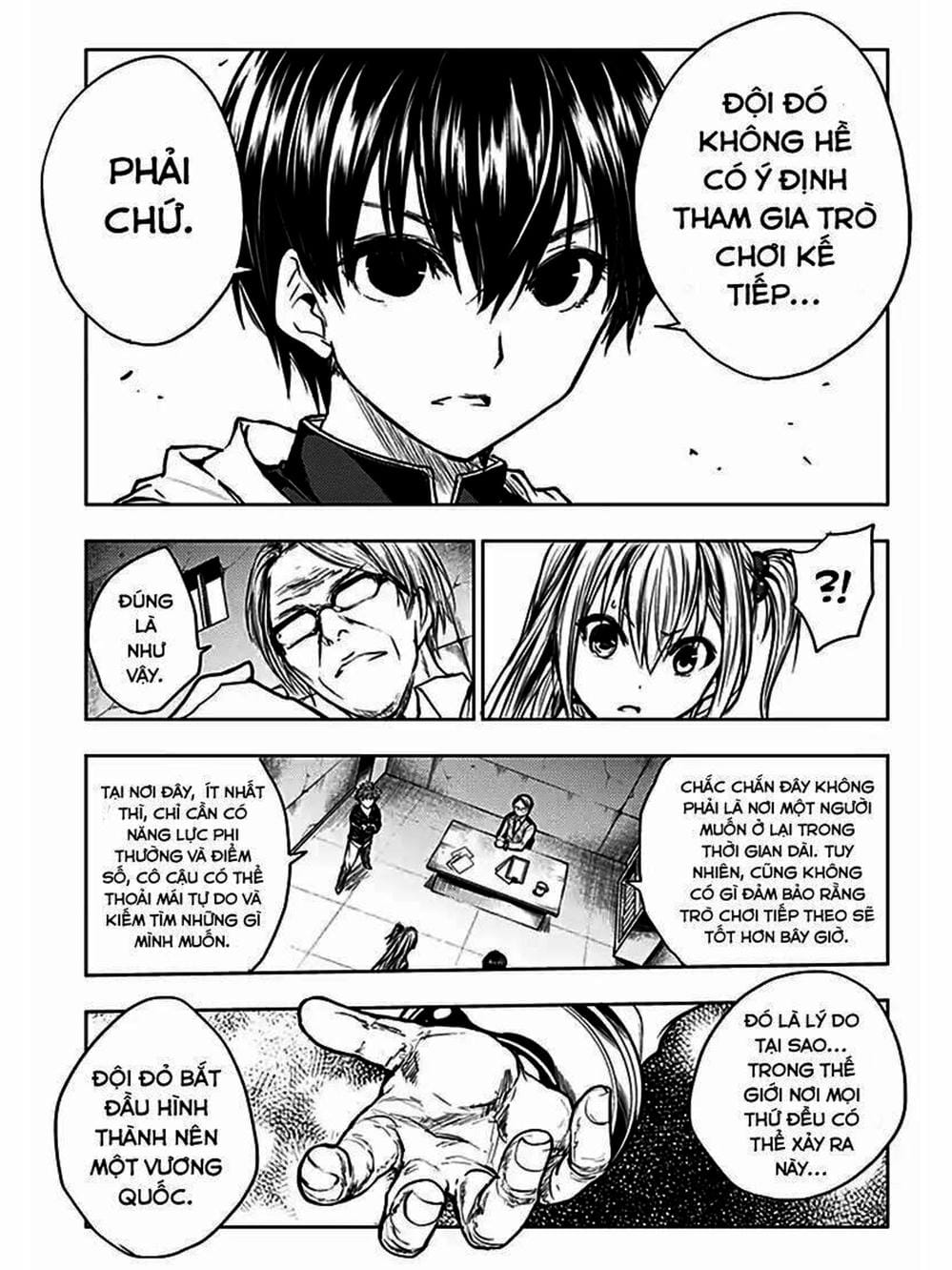 Truyện Tranh Trò Chơi Sinh Tồn - Deatte 5 Byou De Battle trang 3