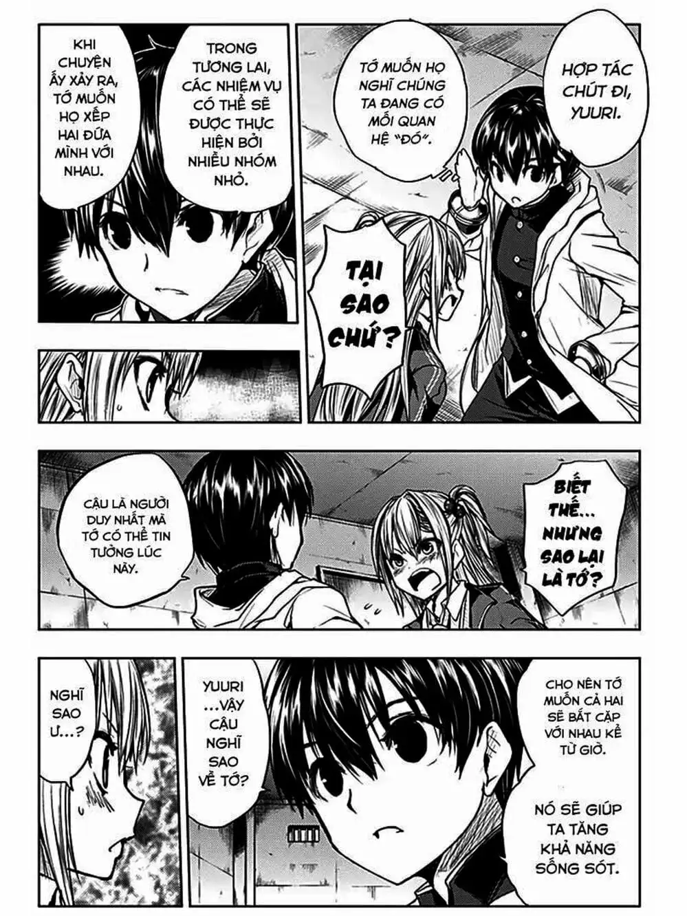 Truyện Tranh Trò Chơi Sinh Tồn - Deatte 5 Byou De Battle trang 3