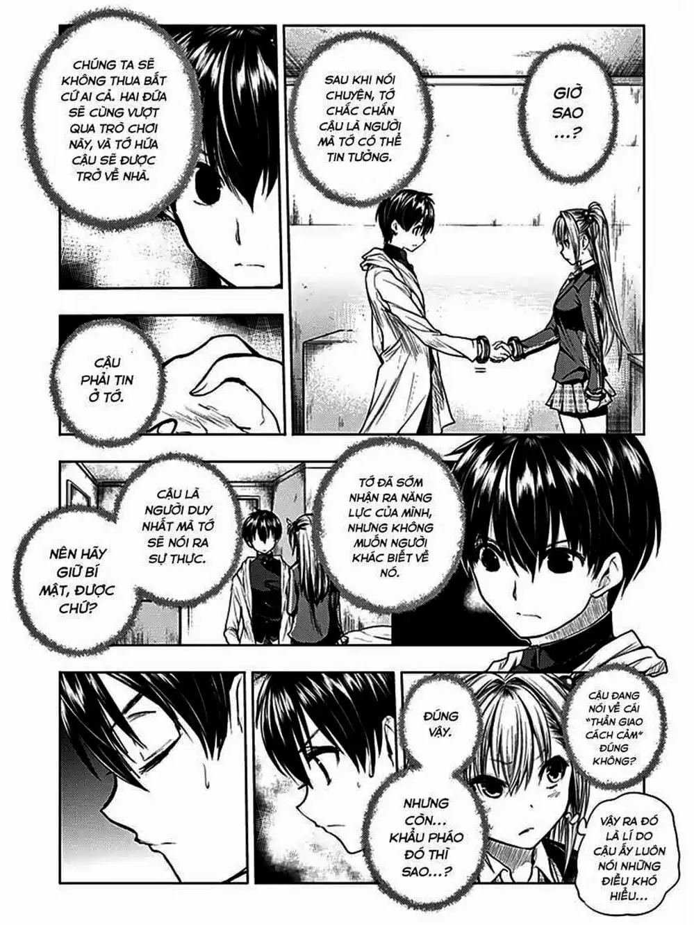 Truyện Tranh Trò Chơi Sinh Tồn - Deatte 5 Byou De Battle trang 3